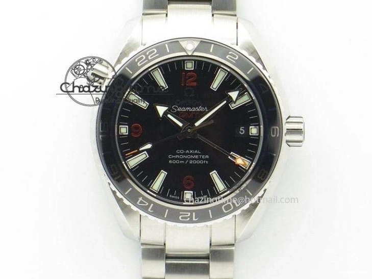 0417 Fashionable Seamaster Diver 300M ZF 1:1 Best Edition Blue Ceramic Blue Dial on Blue Rubber Strap A 7822